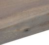 VidaXL Wandtafel 115x35x76 cm massief acaciahout en ijzer grijs online kopen