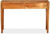 VidaXL Wandtafel 118x30x80 cm massief hout online kopen
