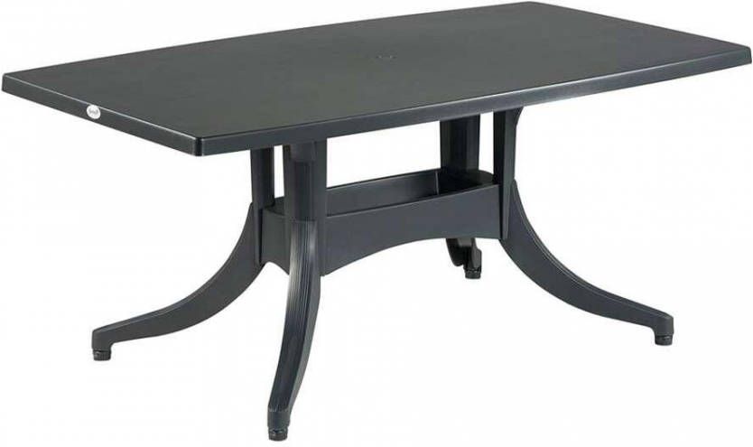 Hartman tafel antraciet 160x90x72 cm Bakker - Meubelmooi.nl