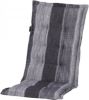 Madison Tuinstoelkussen hoge rug Denim Stripe 123x50 cm grijs PHOSF364 online kopen