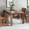 SIT Eettafel JUPITER van gerecycled gebruikt hout, shabby chic, vintage online kopen