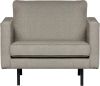 BePureHome Fauteuil 'Rodeo' Stretched, kleur Nougat online kopen