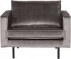 Be Pure Home Fauteuil Rodeo taupe velvet BePureHome online kopen