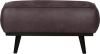 BePureHome Hocker 'Statement' Eco Leder, kleur Grijs online kopen