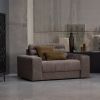 BePureHome Date Loveseat Vintage Warm Grijs 78x136x99 online kopen