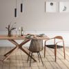 Kave Home Eettafel 'Armande' 180 x 90cm, kleur Licht Eiken online kopen