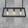 Light & Living Hanglamp SVANA Glas Zwart 3-Lichtpunten online kopen