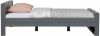 Woood 120x200 Cm Dennis Bed Grenen Steel Grey Geborsteld [Fsc] online kopen