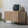 WOOOD Exclusive TV meubel 'New Gravure' Eiken, 100cm, kleur Naturel online kopen