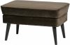 WOOOD Hocker 'Rocco' Velvet, kleur Warm Groen online kopen