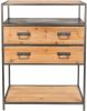 Wants and Needs dressoir samuel grijs/hout 90 x 70 x 38 online kopen