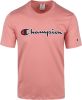 Champion T shirts Crewneck T Shirt Roze online kopen