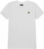 Lyle and Scott Ts400vog lyle en scott plain t shirt, 626 white online kopen
