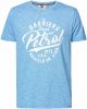 Petrol Industries T shirt met printopdruk electric blue online kopen