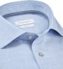 Profuomo Slim fit strijkvrij overhemd met cut away kraag online kopen