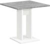 VidaXL Eettafel 70 cm betongrijs en wit online kopen