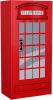 Vipack 2 deurs kledingkast Telefooncel London rood 190x90x56 cm Leen Bakker online kopen