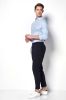 Desoto Slim Fit Jersey shirt lichtblauw, Gestructureerd online kopen
