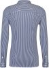 Desoto Slim Fit Jersey shirt indigo/wit, Gestreept online kopen