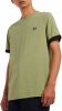 Fred Perry T shirt M3519 , Groen, Heren online kopen