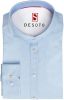 Desoto Slim Fit Jersey shirt lichtblauw, Gestructureerd online kopen