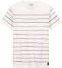 Dstrezzed Knitted T shirt Strepen Ecru , Wit, Heren online kopen
