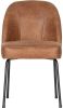 Trendhopper Eetkamerstoel Vogue microleer cognac online kopen