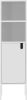 Tenzo wandkast Uno 1 deurs wit 152x40x40 cm Leen Bakker online kopen