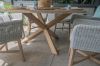 4 Seasons Outdoor Lisboa dining stoel met teak poten ice online kopen