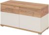 Germania Schoenenkast Topix 96x40x50, 4 cm wit en eikenkleurig online kopen