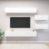 VidaXL 6 delige Tv meubelset spaanplaat wit online kopen