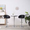 VidaXL Barstoelen 2 St Kunstleer Zwart online kopen