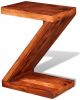 VidaXL Bijzettafel Z vormig massief sheesham hout online kopen