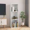 VidaXL Boekenkast/tv meubel 36x30x114 cm bewerkt hout wit online kopen