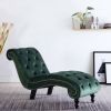 VidaXL Chaise longue fluweel groen online kopen