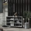 VidaXL Dressoir 103, 5x35x70 cm spaanplaat grijs sonoma eikenkleurig online kopen