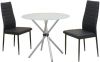 VidaXL Eetkamerset tafel en stoelen 3 delig online kopen