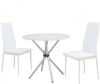 VidaXL Eetkamerset tafel en stoelen 3 delig online kopen
