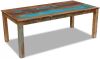 VidaXL Eettafel massief gerecycled hout 200x100x76 cm online kopen