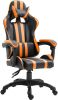 VidaXL Gamestoel Kunstleer Oranje online kopen