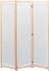 VidaXL Scheidingswand met 3 panelen massief grenenhout 120x170 cm online kopen