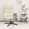 VIDAXL Relaxstoel kunstleer cr&#xE8, mekleurig online kopen