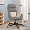 VidaXL Relaxstoel kunstleer grijs online kopen