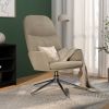 VIDAXL Relaxstoel kunstsu&#xE8, de lichtgrijs online kopen