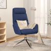 VidaXL Relaxstoel stof blauw online kopen
