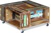VidaXL Salontafel 70x70x35 cm massief gerecycled hout online kopen