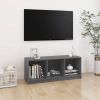 VidaXL Tv meubel 104x33x41 cm massief grenenhout grijs online kopen