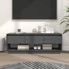 VidaXL Tv meubel 110, 5x34x40 cm massief grenenhout grijs online kopen