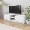 VIDAXL Tv meubel 120x30x35, 5 cm bewerkt hout wit online kopen