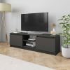 VIDAXL Tv meubel 120x30x35, 5 cm bewerkt hout grijs online kopen